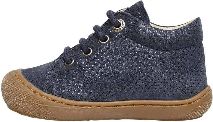 Naturino Lauflernschuhe aus Metallic 19 EU Blau, 19 EU Blau