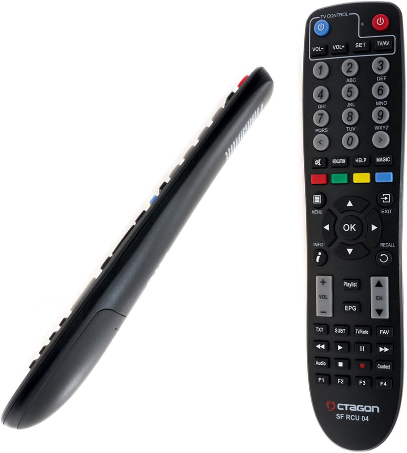 SF8008 4K UHD Original Fernbedienung für alle SF8008-Modelle (SF RCU04), 2in1 Fernbedienung (ohne An