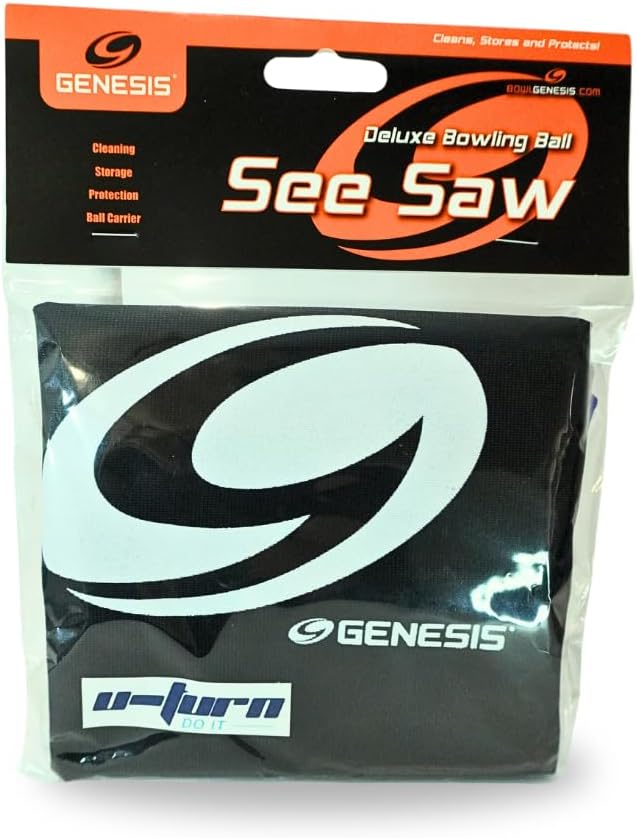 U-Turn Sport Deluxe See Saw, Bowlingballtasche, Bowlingball-Zubehör, Tasche, Sportausrüstung, Schutz