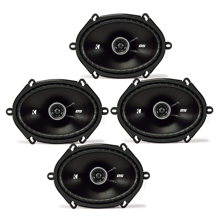 Mediadox Kicker Front/Heck 5x7/15x20cm Auto Lautsprecher/Boxen/Speaker Komplett-Set kompatibel für F