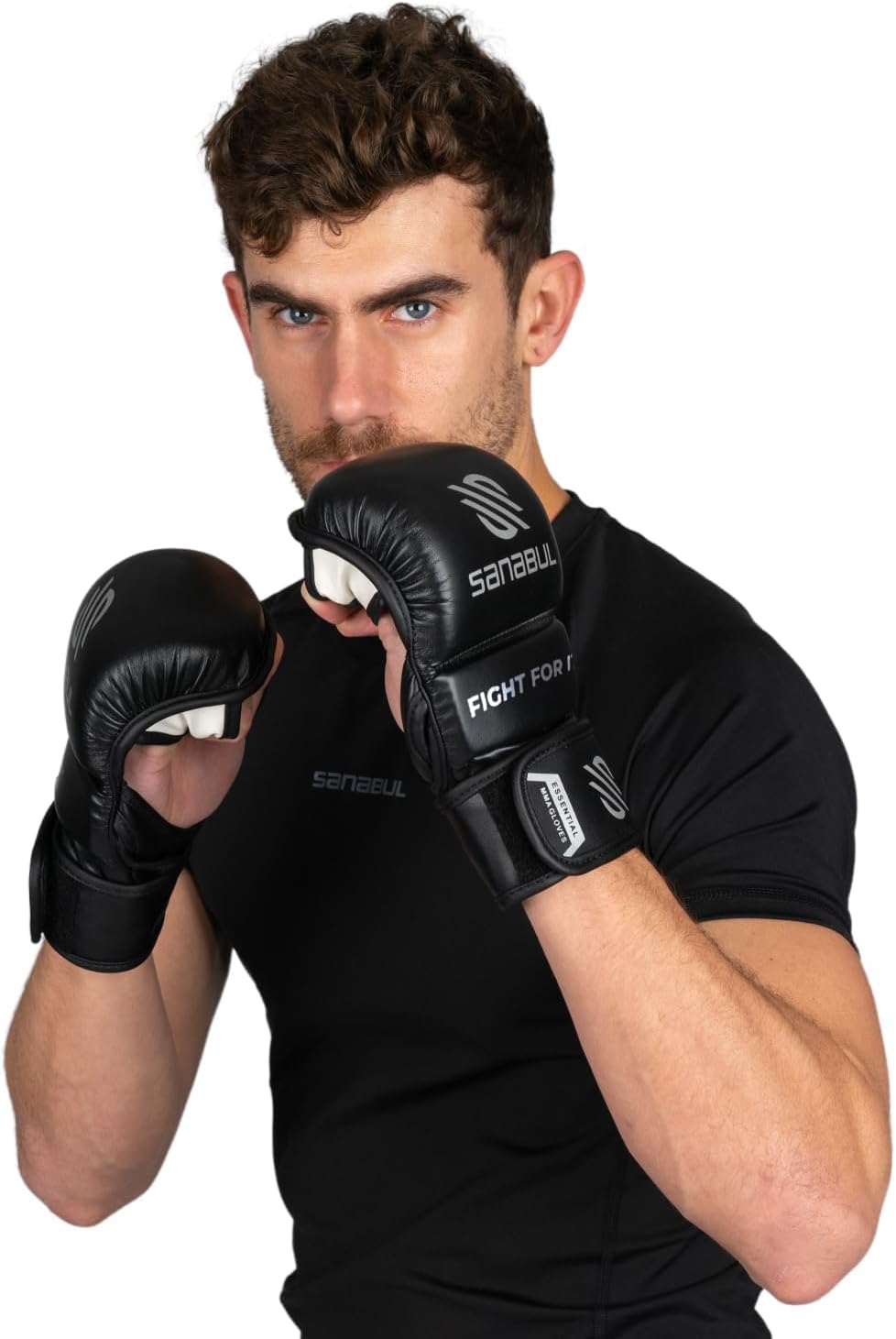 Sanabul Essential 7 oz MMA Handschuhe | MMA Trainingshandschuhe | Hybrid Sparring Handschuhe für MMA