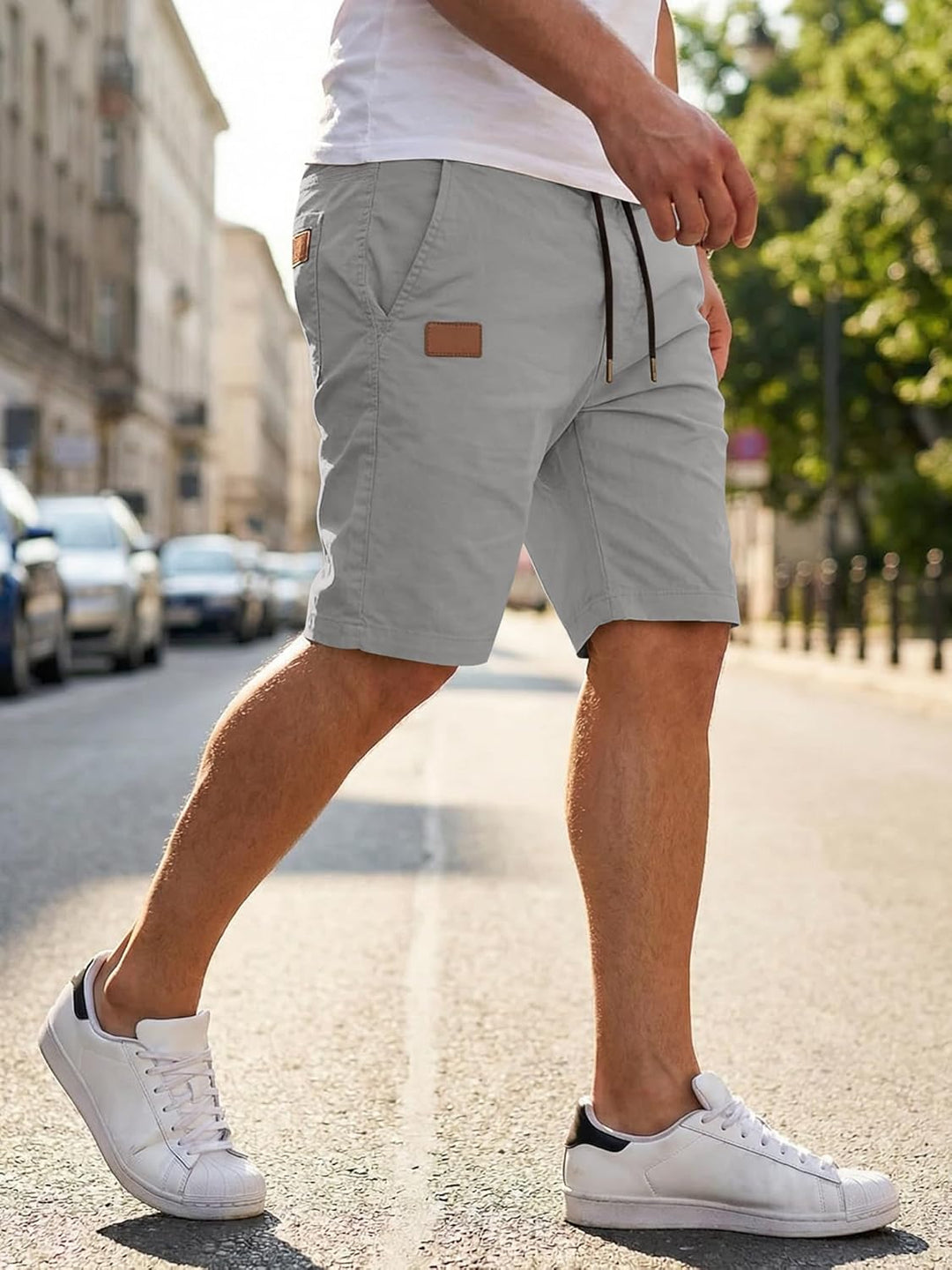 JMIERR Kurze Hosen Herren Sommer Shorts Herren Chino Baumwolle | Cargo Shorts Herren,Freizeit Shorts