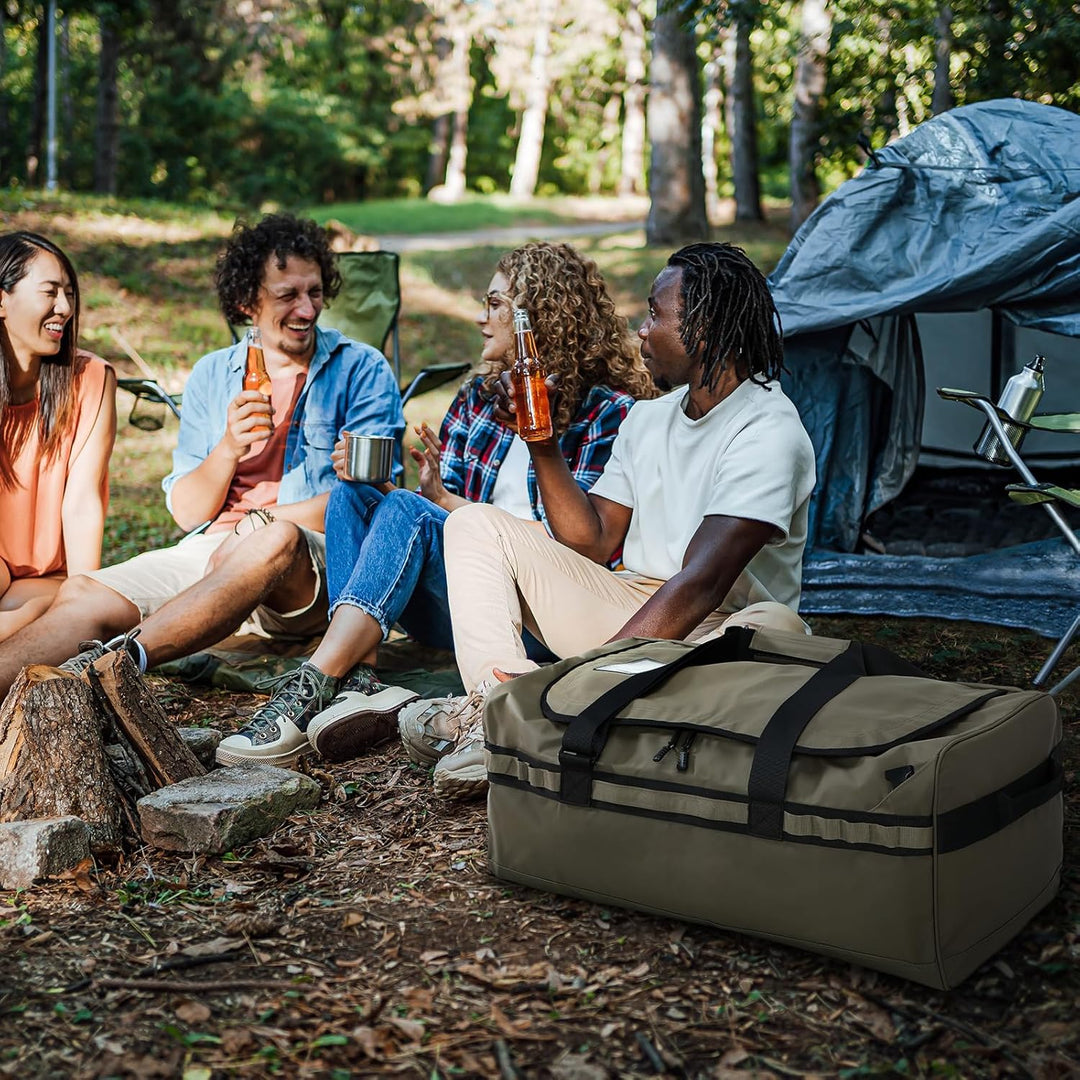 Haimont Reisetasche Sporttasche mit robusten Reisetaschen für Männer und Frauen, Camping mit umwande