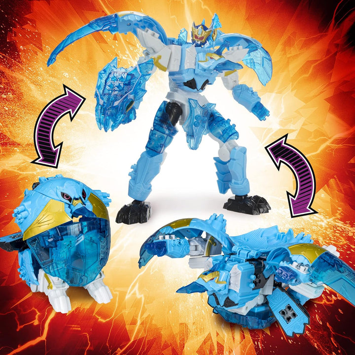 Ptera Freeze Zord Action-Figur verwandelbar Power Rangers Dino Fury Höhe 25 cm