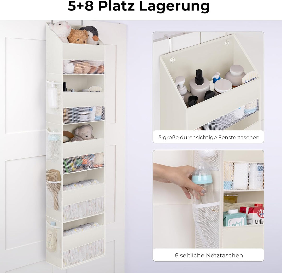 GRANNY SAYS Tür Hängeorganizer mit 5 Fächern, Packung mit 1 hinter der Tür hängenden Speicherorganis