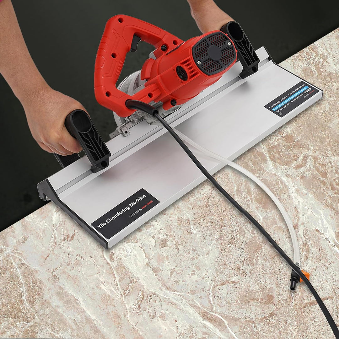 1200W Fliesenschneider,Elektrischer fliesenschneider,43-Grad-Standardfase,13000r/min,3.8m lange Wass