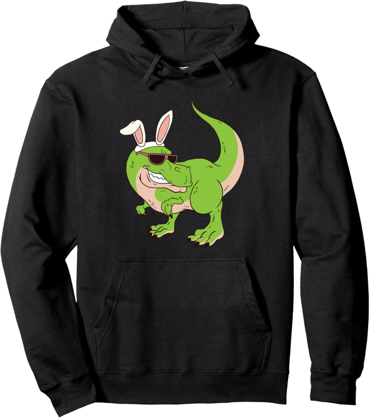 Lustige Dinosaurier Hasenohren Jungen Mädchen Kinder Ostern Pullover Hoodie