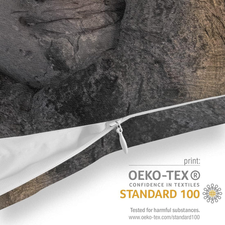 VOID Buddha Kopf Baum Kissenbezug Kissenhülle Sofakissen Kissen Deko Outdoor-Kissen Dekokissen, Kiss