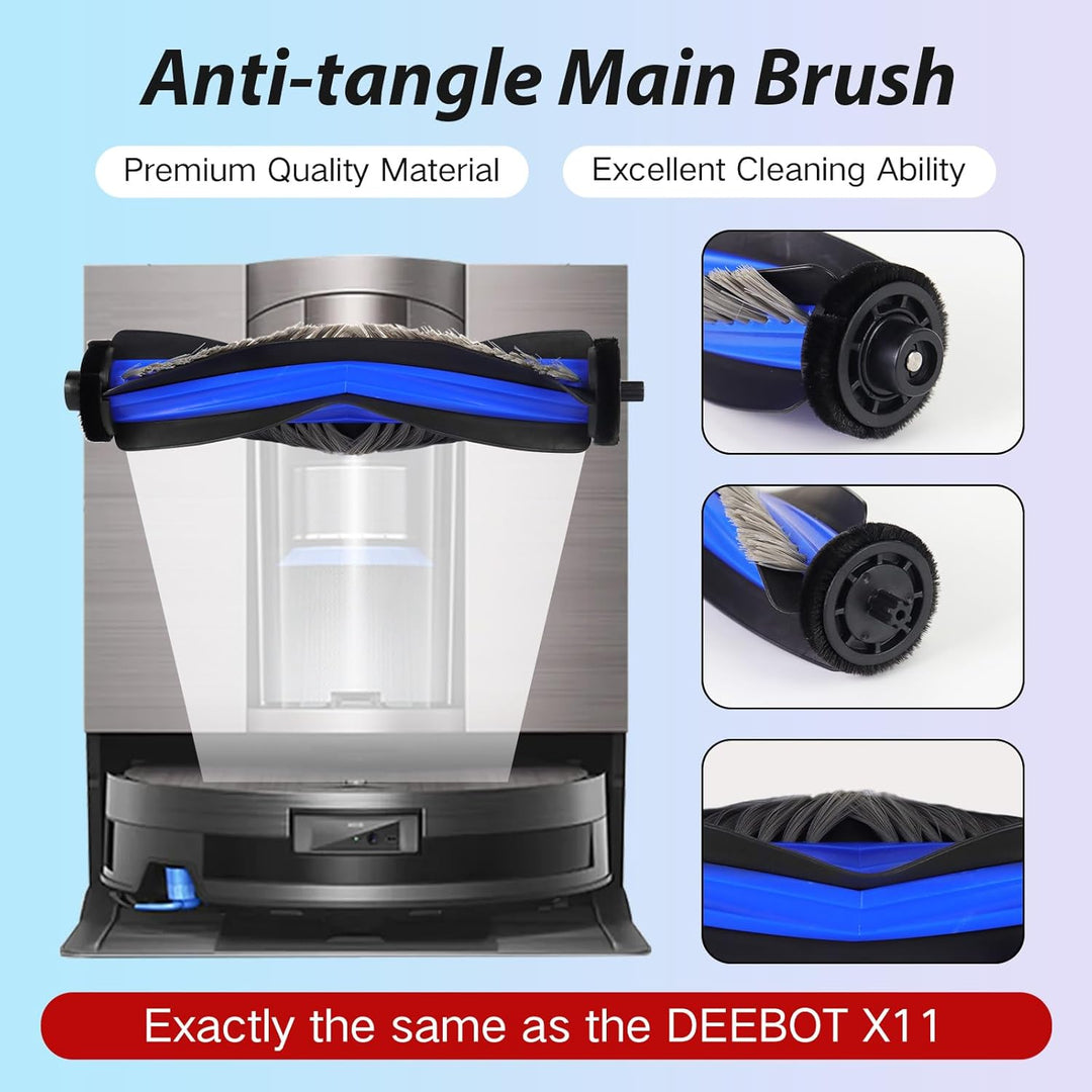 Zubehör Ersatz Kompatibel für ECOVACS DEEBOT X11 PRO OMNI, X11 OMNICYCLONE, X9 PRO OMNI, T80S OMNI S