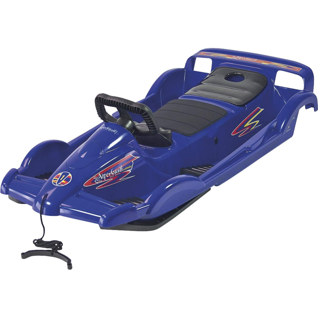 AlpenGaudi Ski-Bob Alpen Double Race SCHWARZ/Weiss