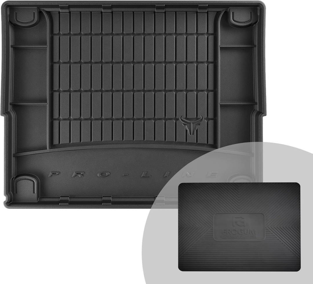 FROGUM ProLine 3D Gummimatte Exklusive Auto Kofferraummatte Kofferraumwanne für Peugeot 3008 I 2009-