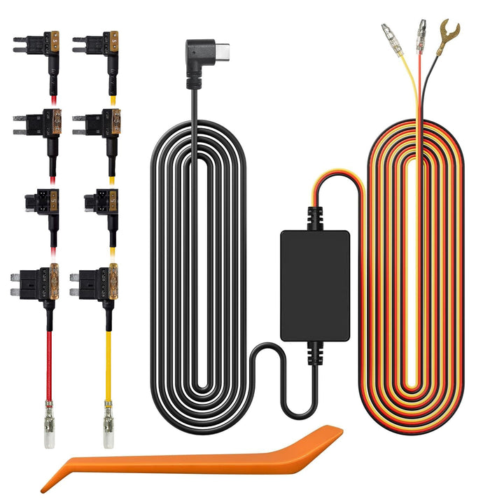 WOLFBOX Typ-C Hardwire Kit für G840S/G930/G840H/G850/G900/G850 PRO/I07/I17/X3/X5 Spiegel-Armaturenbr
