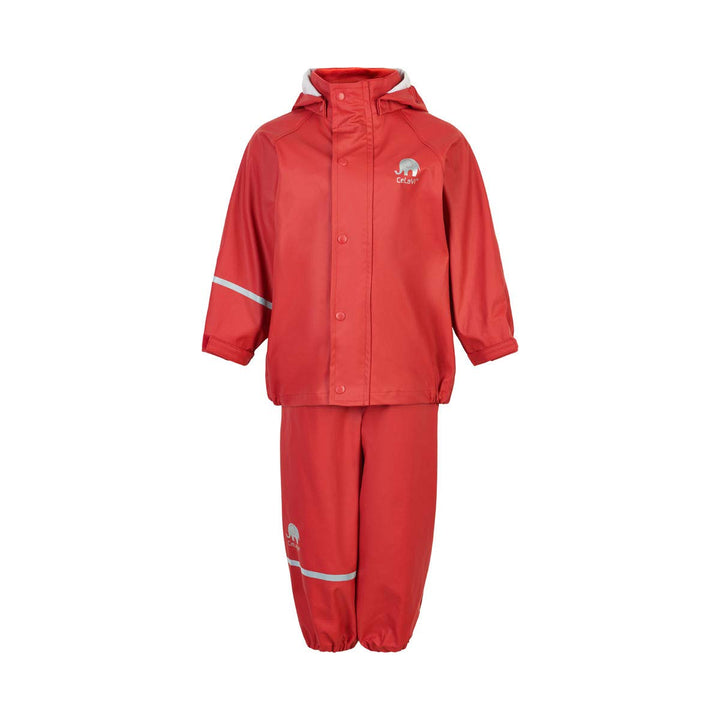 Celavi Unisex Basic Rainwear Set-Solid Pu Regenjacke 70 Baked Apple, 70 Baked Apple