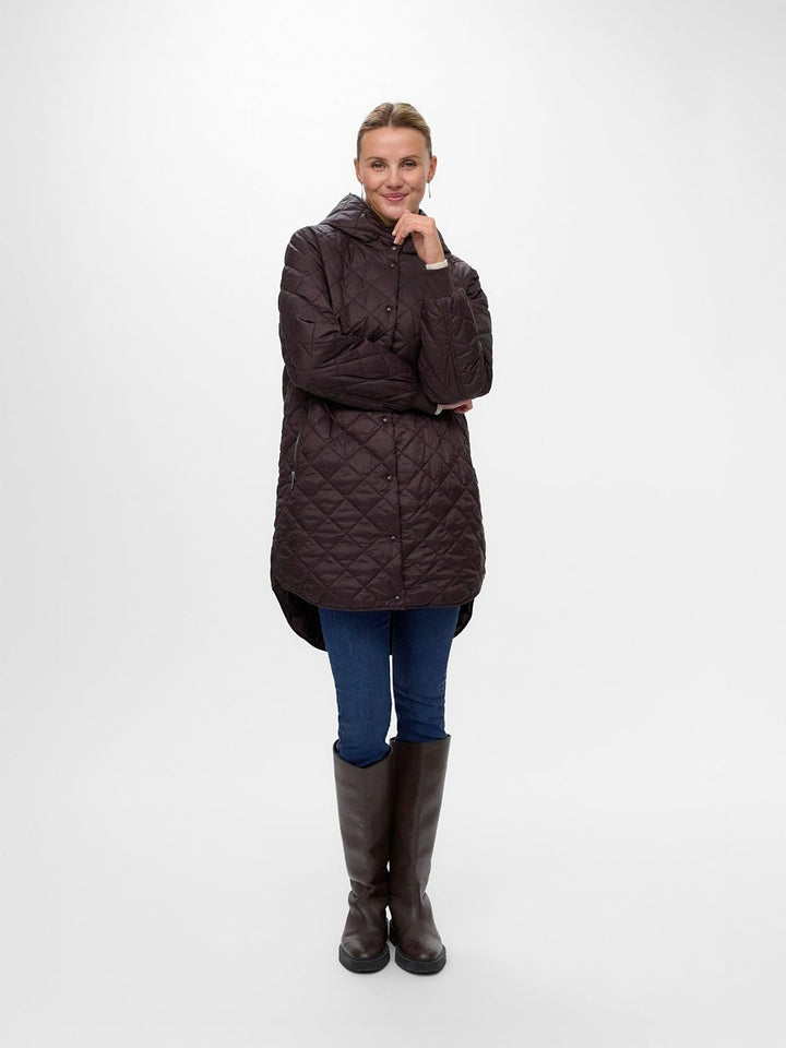 VERO MODA Female Mantel VMHAYLE Steppjacke | Coat Chocolate Torte XS, Chocolate Torte XS