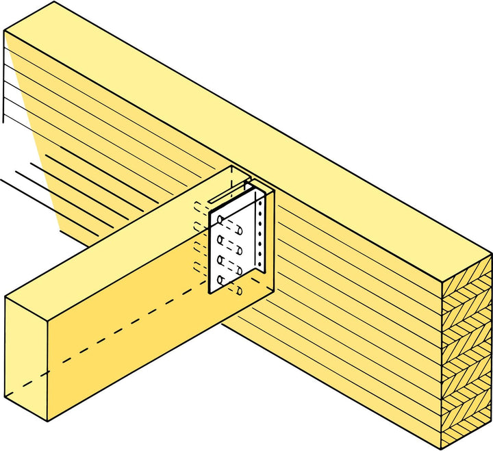 Simpson BTALU160 Balkenträger BTALU 160-B Aluminium mit Zulassung