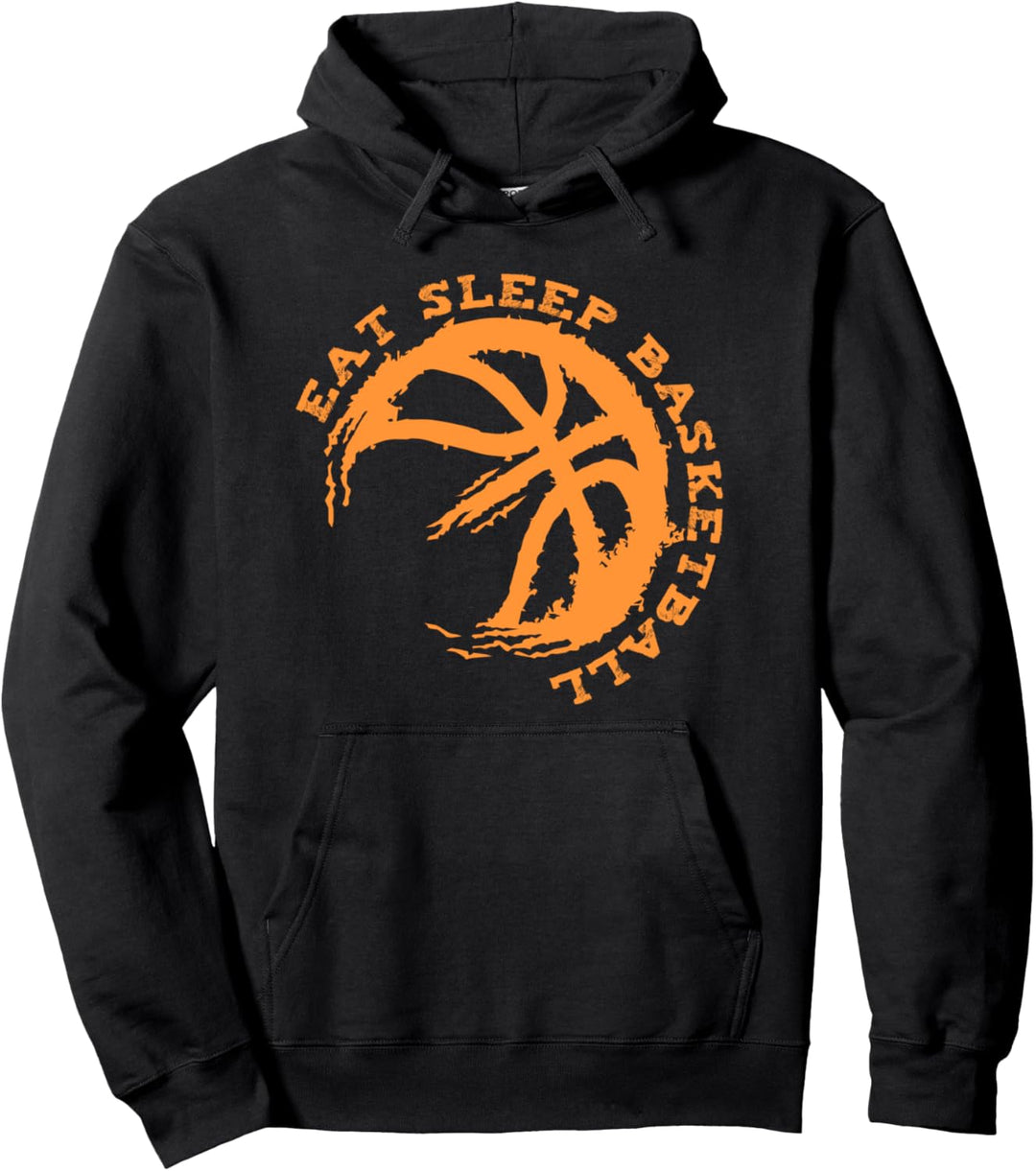 Eat Sleep Basketball Spieler Basketballer Pullover Hoodie