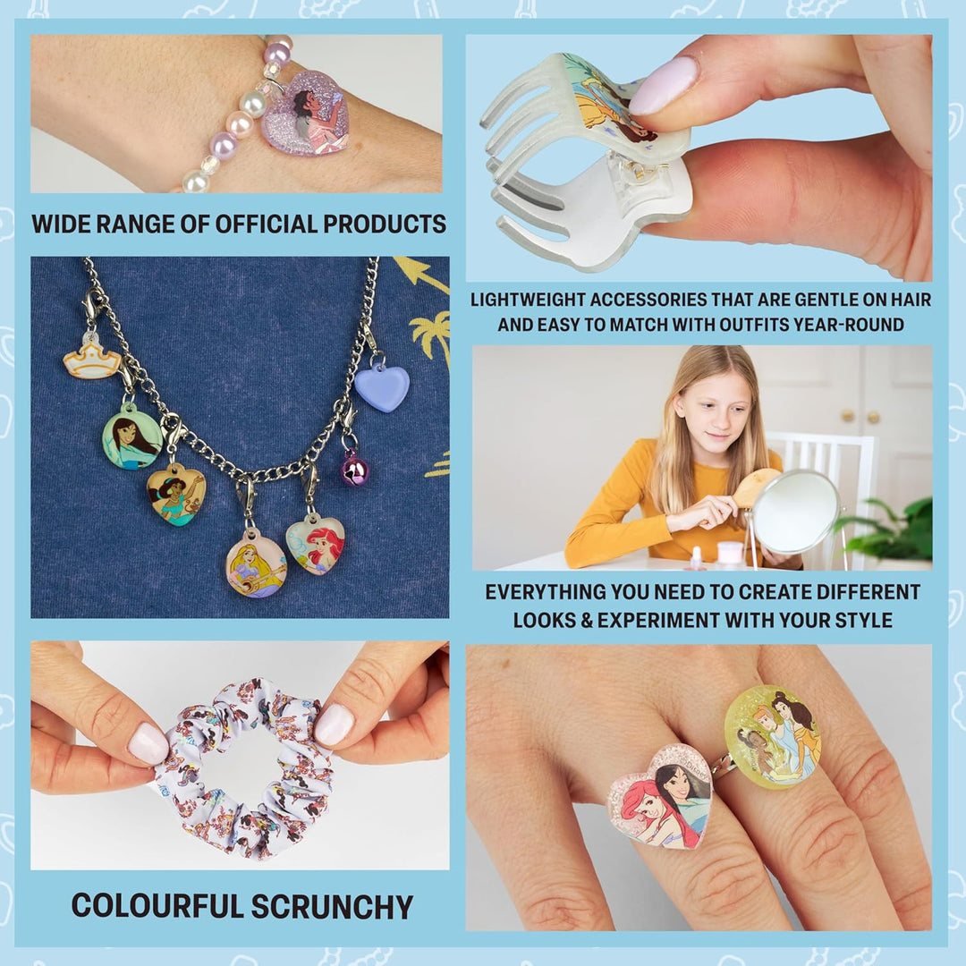 Get Trend Disney Prinzessinnen Adventskalender 2025 Mädchen, Haarschmuck & Schmuck, Weihnachts Count