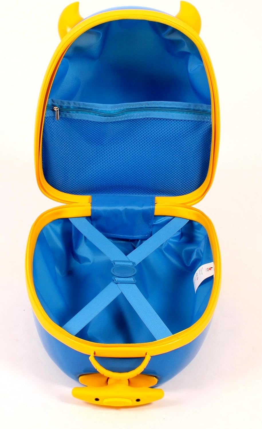 Bayer Chic 2000 - Bouncie Kinder-Trolley mit 3D-Monster-Motiv Kindergepäck, 20 Liter, Blau, 40 cm, B