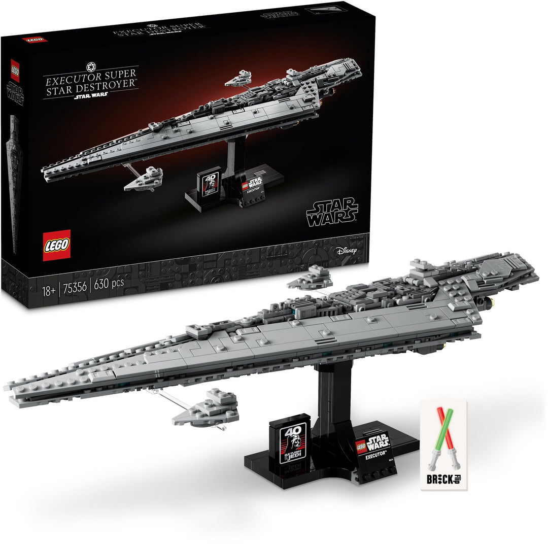 Lego Star Wars Sternenzerstörer & TIE Interceptor – Lego Star Destroyer Executor mit Lego TIE Fighte