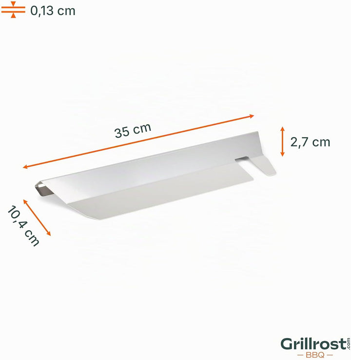 Grillrost.com Das Original Edelstahl Flav-R-Zone Teiler für Broil King Signet und Sovereign - Extra