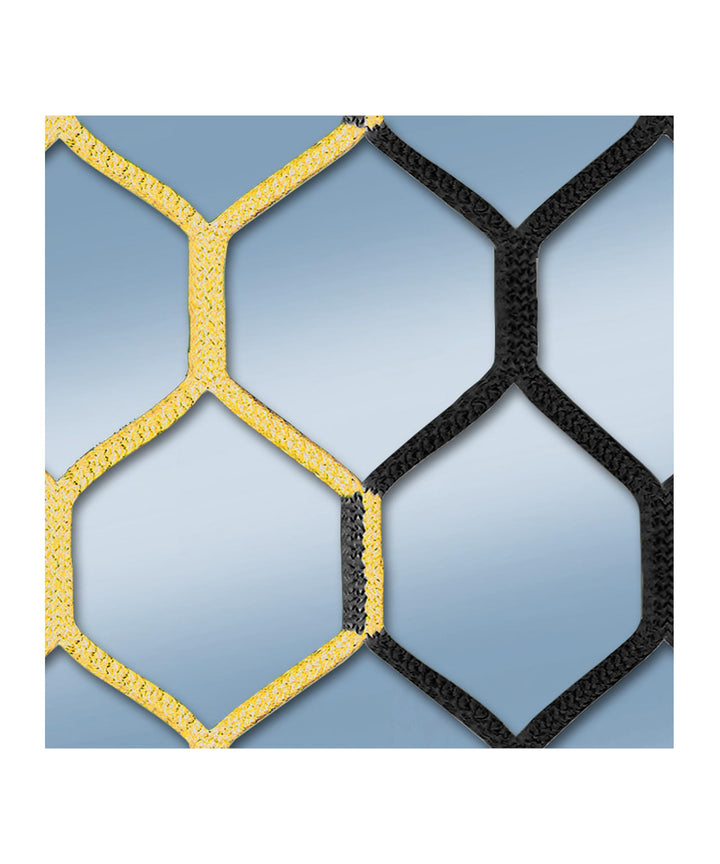 Cawila Tornetze Tornetz Hexa 5,00x2,00m | Tiefe 0,8x1,5m gelbschwarz Einheitsgrösse, gelbschwarz Ein