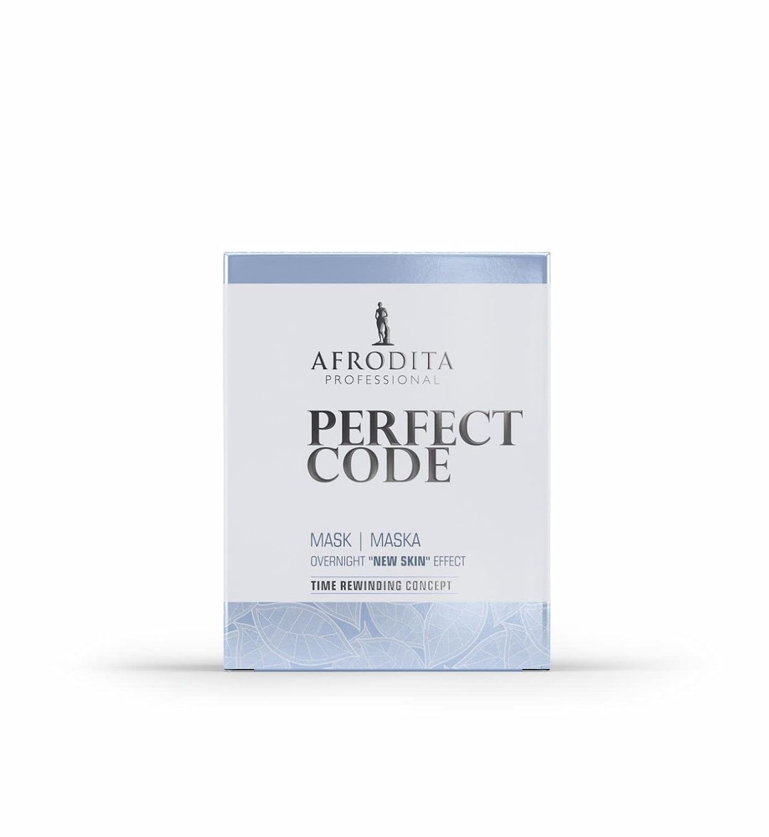 Afrodita Professional PERFECT CODE Maske | 50ml | Über Nacht ''New skin effect'' | Innovativ Bio-Enz