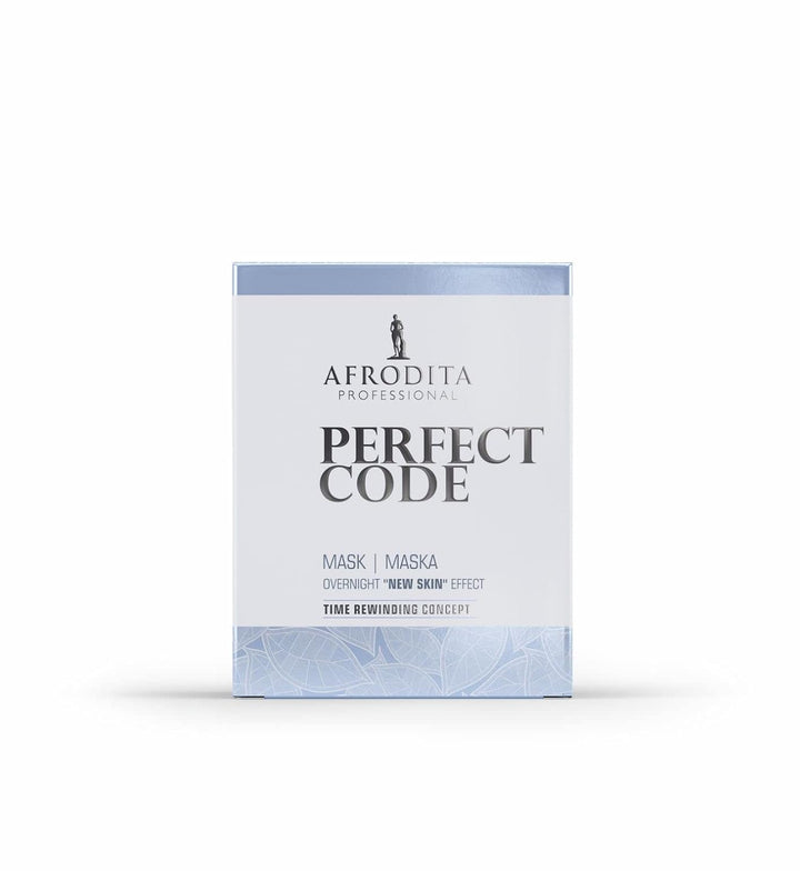 Afrodita Professional PERFECT CODE Maske | 50ml | Über Nacht ''New skin effect'' | Innovativ Bio-Enz