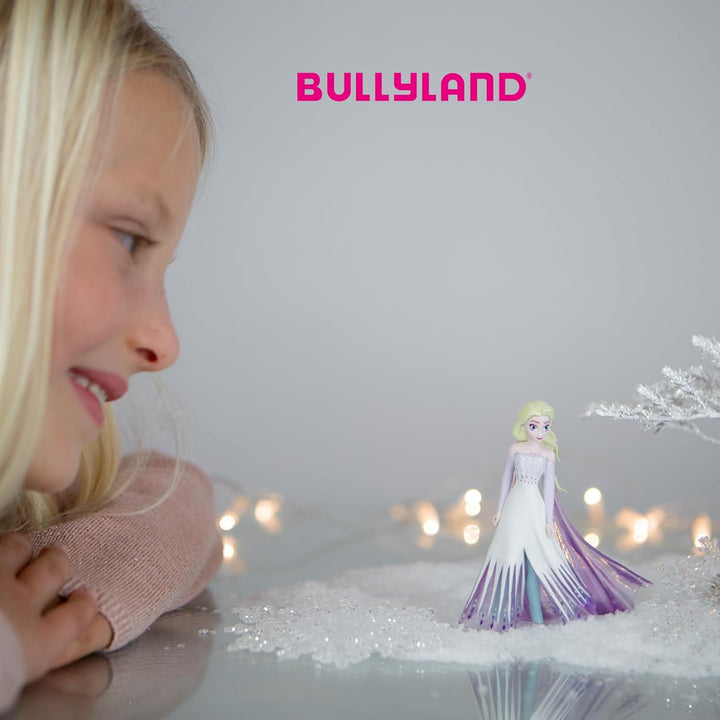 Bullyland 13446 - Spielfiguren Set Prinzessin Elsa, Anna und Olaf aus Walt Disney Die Eiskönigin, de