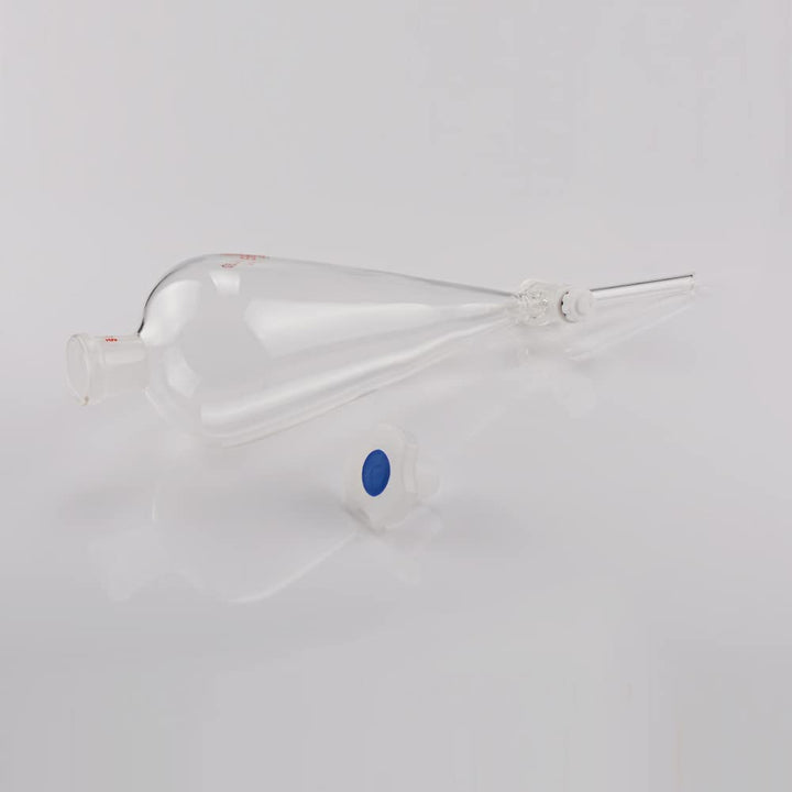 stonylab Scheidetrichter Glas, Borosilikatglas 500 ml Scheidetrichter Heavy Wall Conical Separatory