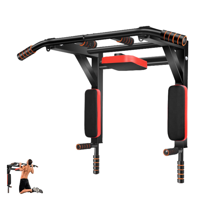 Klimmzugstange Wand Klimmzug. Pull-Up Bar Zuhause Multigrip-Ständer, Dip Station für das Heim-Fitnes