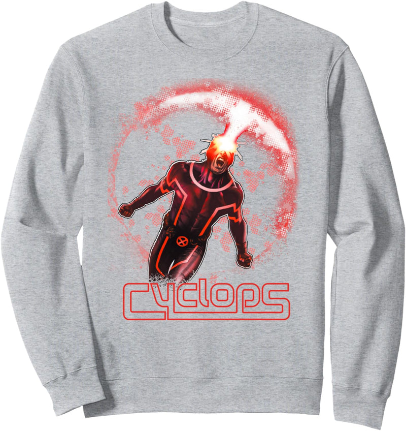 Marvel X-Men Cyclops Red Circle Sweatshirt