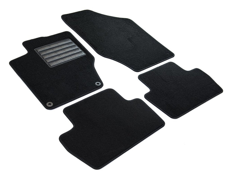 MDM SP-606 Fussmatten Velours Autoteppich passend für Citroen C4 II / DS4 10.2010>12.2020 C4 II / DS