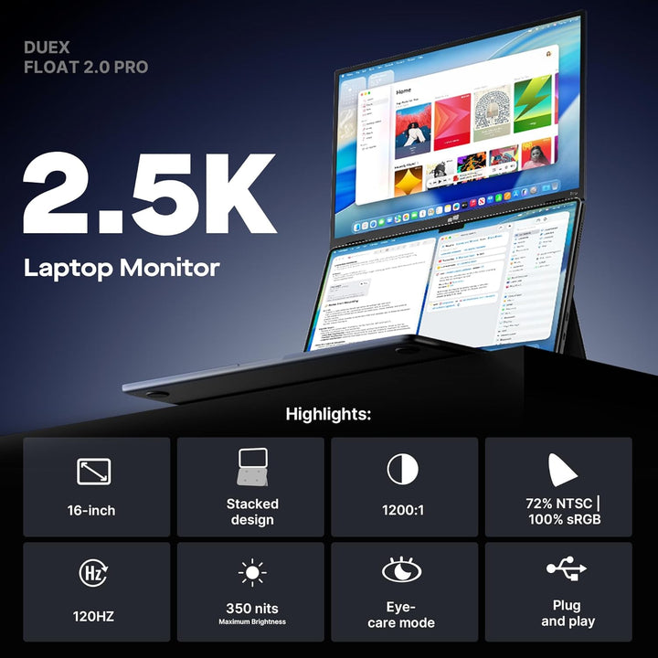 Mobile Pixels Duex Float 2 Pro 16 Bildschirmerweiterung