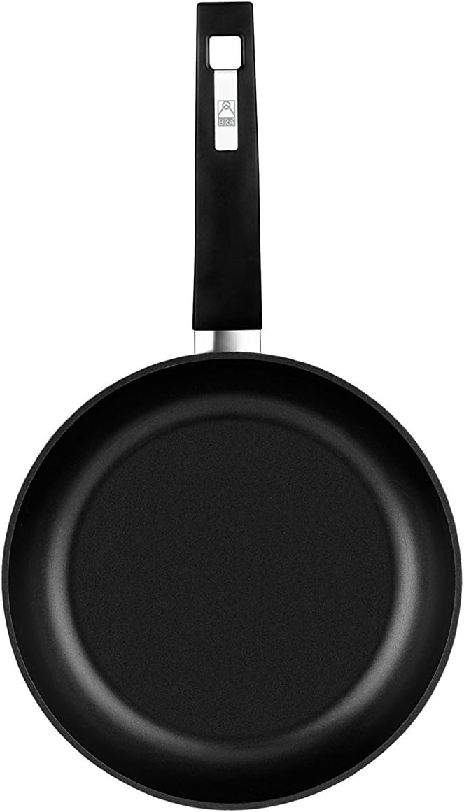 BRA Design | Set mit 3 Bratpfannen aus geschmiedetem Aluminium mit Antihaftbeschichtung, 18|22|26 cm