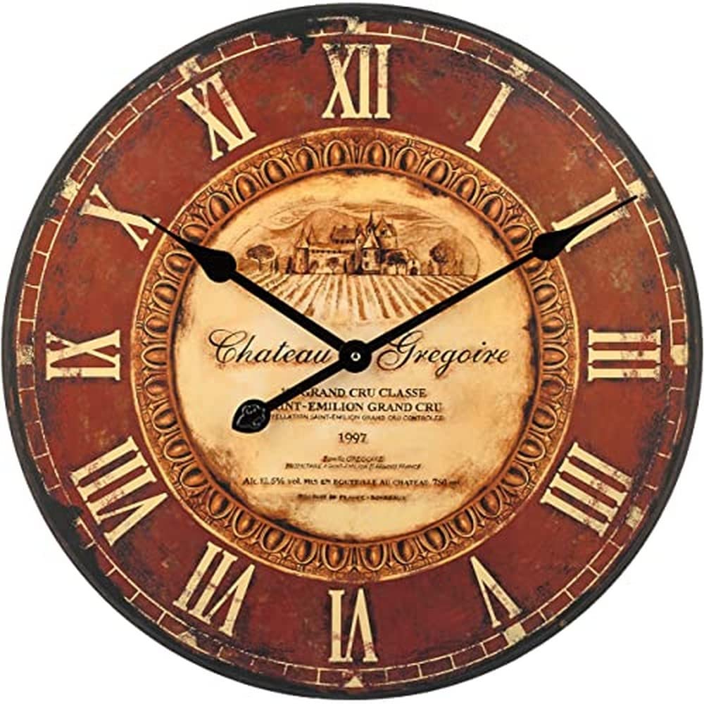 Technoline, WT 1511 Wanduhr, Ø 50cm, mehrfarbig