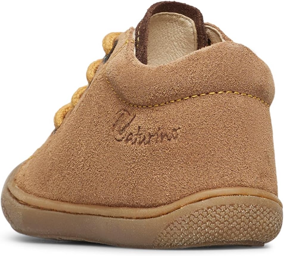 Naturino Lauflernschuhe aus Veloursleder 21 EU Braun Kürbis, 21 EU Braun Kürbis