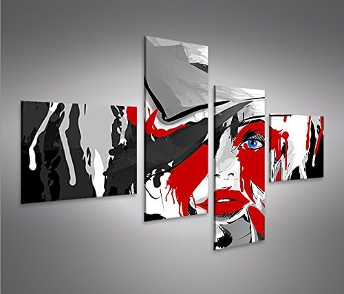 islandburner Bild Bilder auf Leinwand Street Art V3 Moderne Kunst 4L XXL Poster Leinwandbild Wandbil