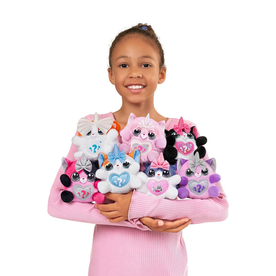 Rainbocorns Kittycorn Surprise Series 7, Calico Cat – Plüsch zum Sammeln – 10 Überraschungen zum Aus