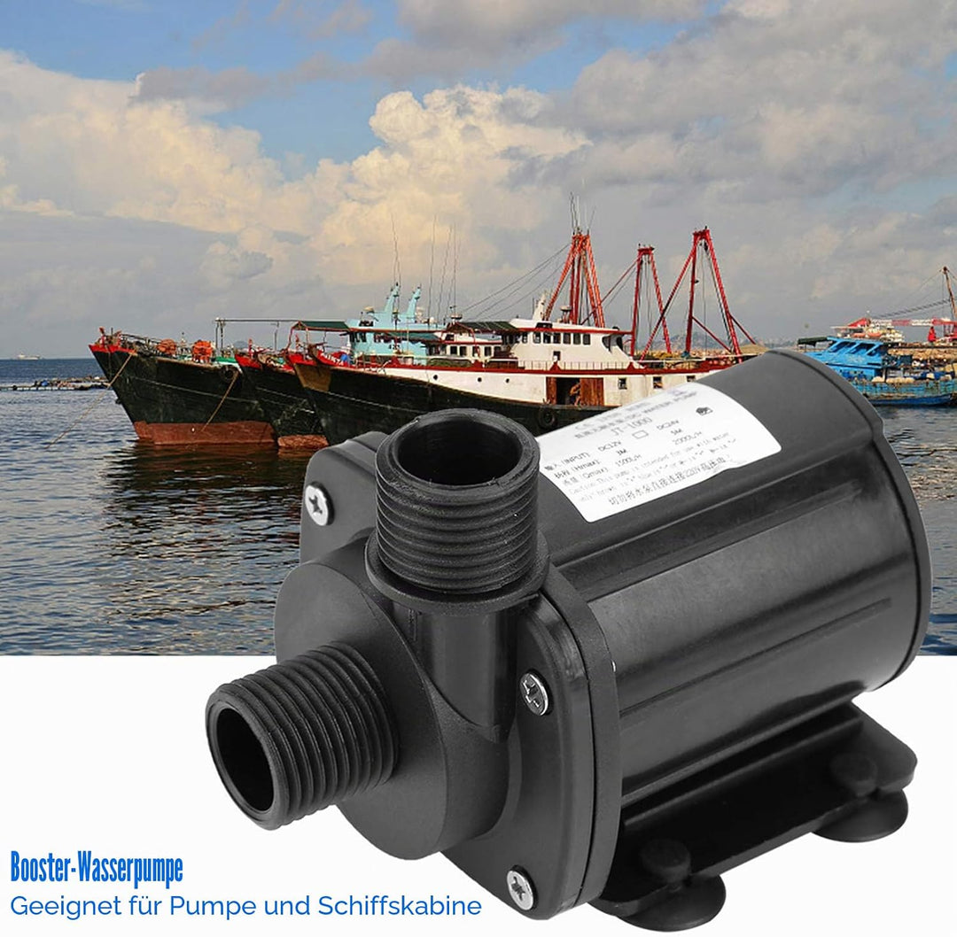 DC 24V Bürstenlose Tauchwasserpumpe 2000L/H -20℃ -90℃, Tauchpumpe