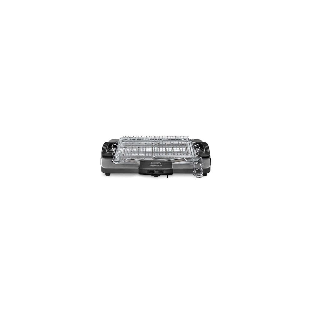 De'Longhi 0126178012 Bq 80.X Tisch Grill, Kunststoff, grau Modern, Modern