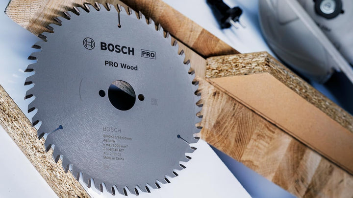 Bosch 1x PRO Wood Kreissägeblatt für Akku-Handkreissägen (für Weichholz, Hartholz, Ø mm, Professiona