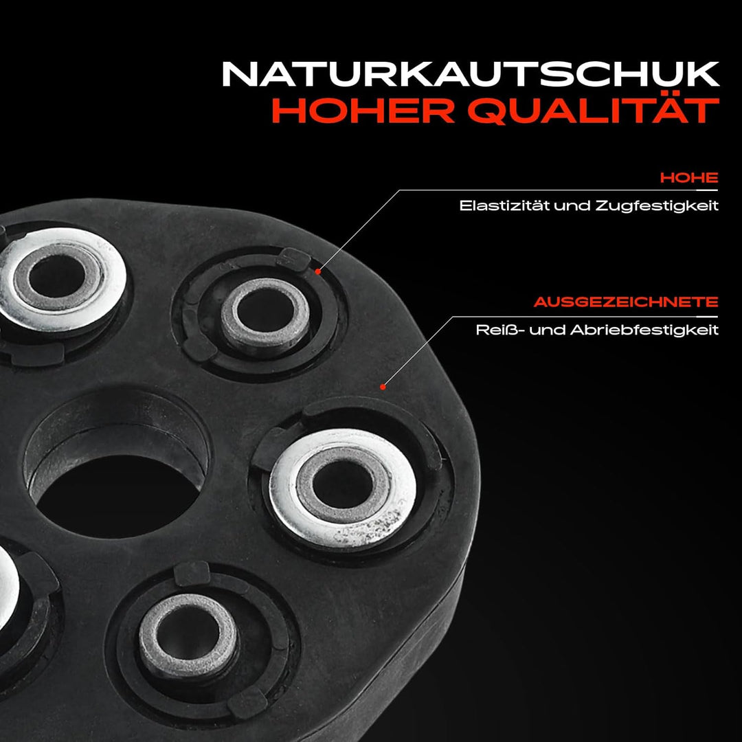 Frankberg Gelenkscheibe Kardanwelle Kompatibel mit 124 Stufenheck W124 200 D 200 E 250 D 2.0L-2.5L 1