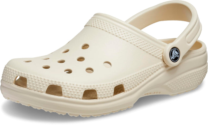 Crocs Unisex Classic Clog 33/34 EU Bone, 33/34 EU Bone