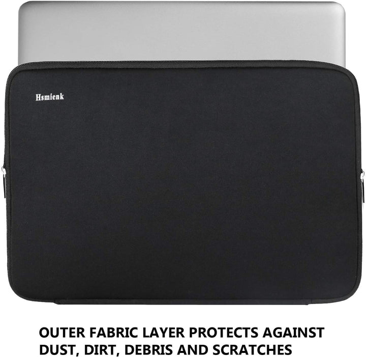 Laptop-Hülle 15,6 Zoll (39,6 cm), langlebig, stossfest, Schutzhülle, Klapptasche, Aktentasche, Trage
