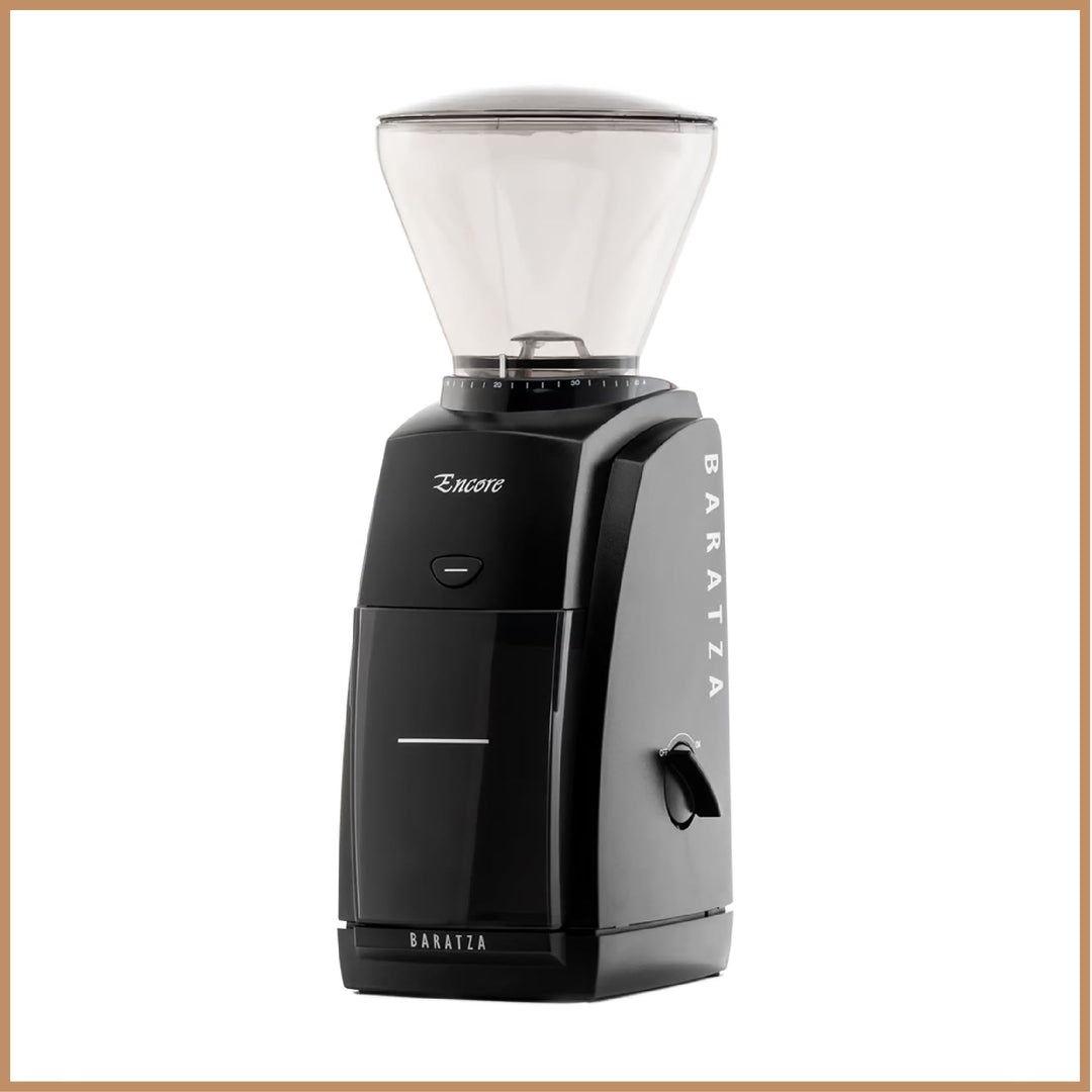 Baratza - Encore 230V Kaffeemühle - Elektrische Kaffeemühle mit Mahlwerk, Schwarz, Schwarz
