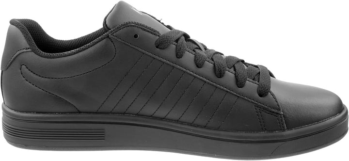 K-Swiss Herren Court Shield Sneaker 40 EU Black Black Shield 06599 057, 40 EU Black Black Shield 065