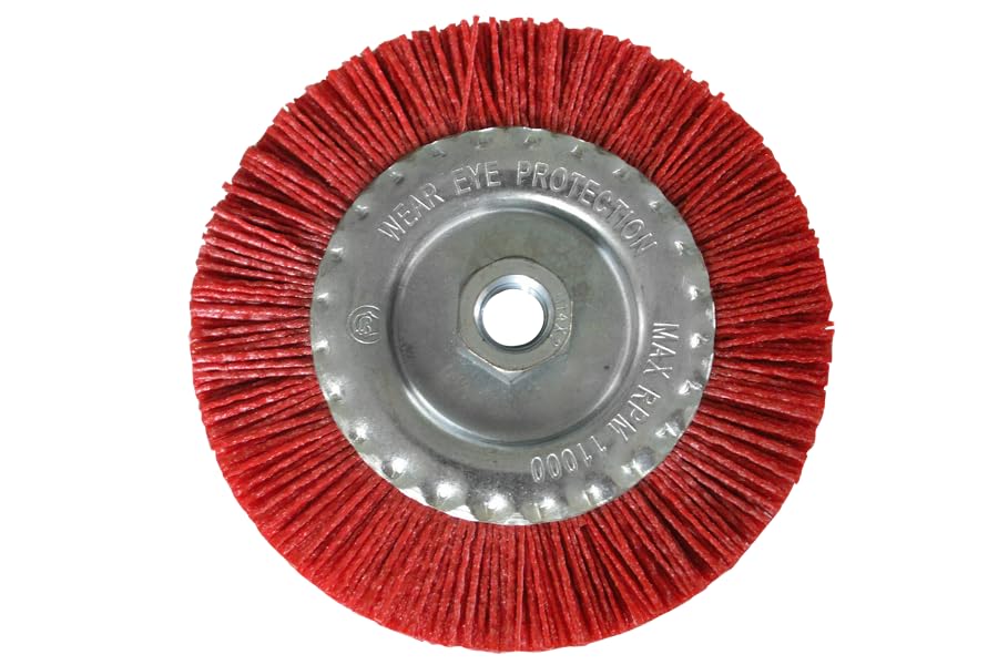 Ø 115 mm Nylon (Kunststoff) Scheibenbürsten M14 Gewinde für Winkelschleifer