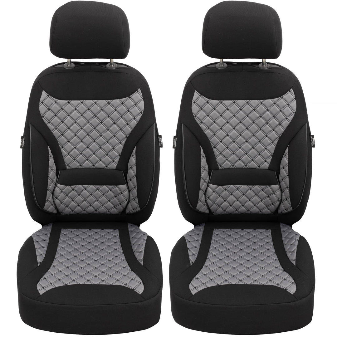 BREMER SITZBEZÜGE Mass Sitzbezüge Schonbezüge für Mercedes GLK X204 ZM1 ZM1 - Schwarz / Grau GLK X20