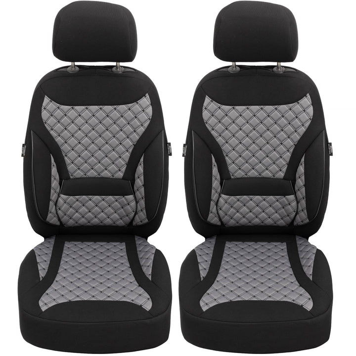 BREMER SITZBEZÜGE Mass Sitzbezüge Schonbezüge für Mercedes B-Klasse W245 ZM1 ZM1 - Schwarz / Grau B-