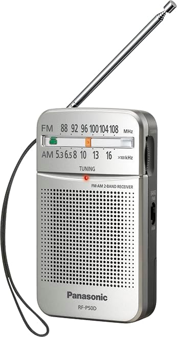 Radio PORTATIL RF-P50DEG mit Kopfhörern Standardset